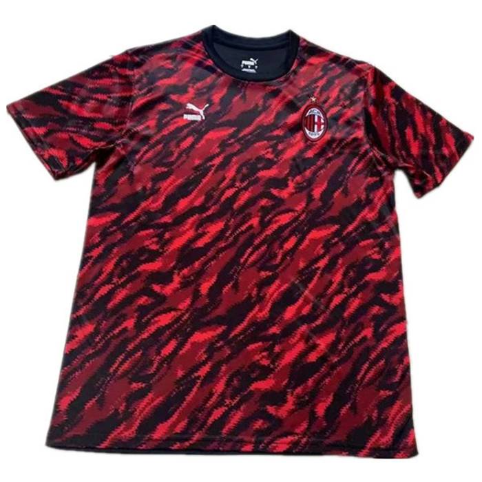 T Shirt Allenamento AC Milan Nero/Rosso 2021/2022