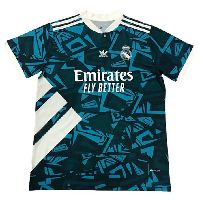 T Shirt Allenamento Real Madrid Nero/Blu 2021/2022