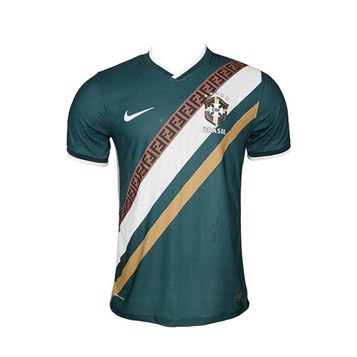 T Shirt Allenamento Brasile Verde 2021/2022