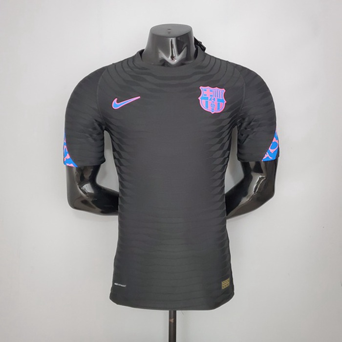 T Shirt Allenamento FC Barcellona Player Version Nero 2021/2022
