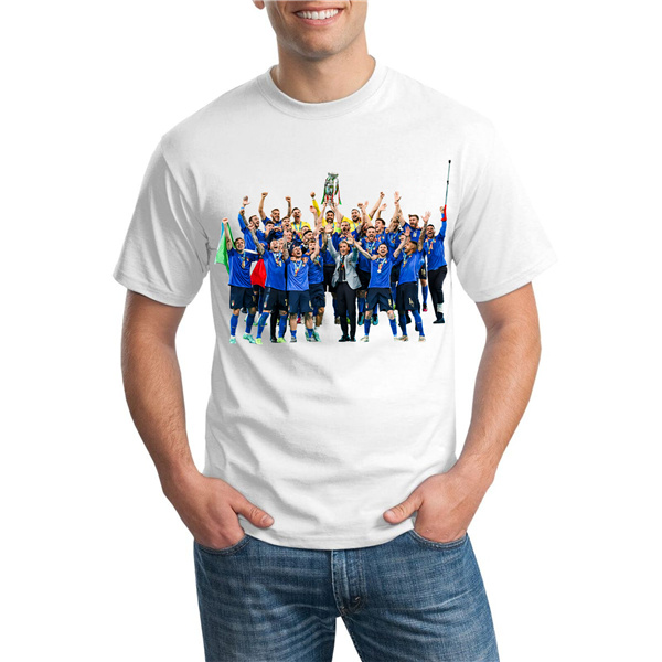 T-Shirts Italia UEFA Euro 2020 Champions Bianca - GXHTS15