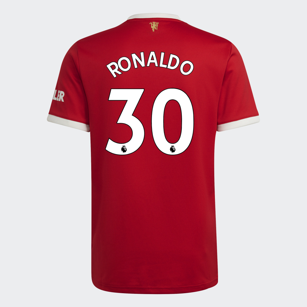 Maglie Calcio Manchester United Ronaldo 30 Prima 2021/2022