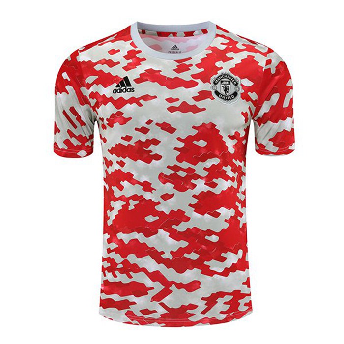 T Shirt Allenamento Manchester United Rosso 2021/2022