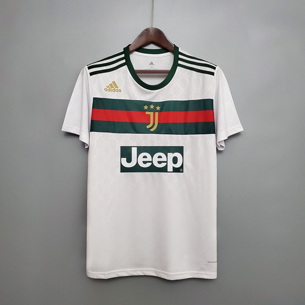 Nuova T Shirt Allenamento Juventus Bianco/Verde 2020-2021