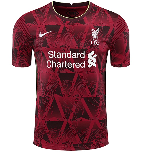 Nuova T Shirt Allenamento FC Liverpool Rosso/Bianco 2020-2021