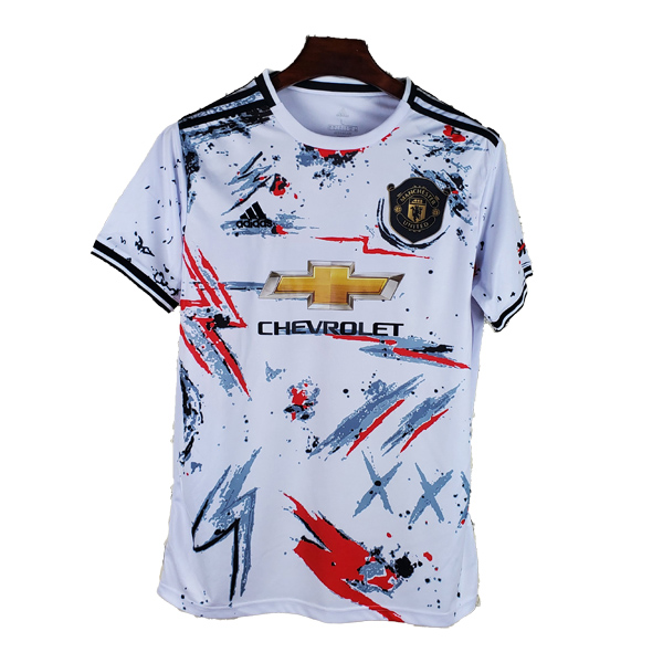 Nuova T Shirt Allenamento Manchester United Bianco 2020/2021