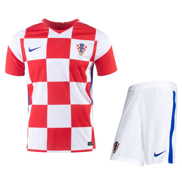 Kit Maglia Calcio Croazia Prima + Pantaloncini 2020/2021