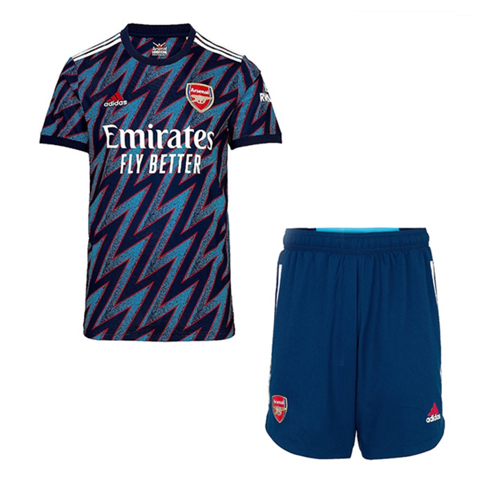 Kit Maglie Calcio FC Arsenal Terza + Pantaloncini 2021/2022