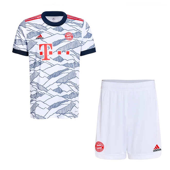 Kit Maglie Calcio Bayern Monaco Terza + Pantaloncini 2021/2022