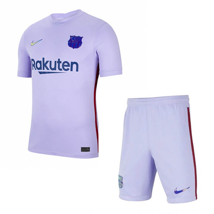 Kit Maglie Calcio FC Barcellona Seconda + Pantaloncini 2021/2022