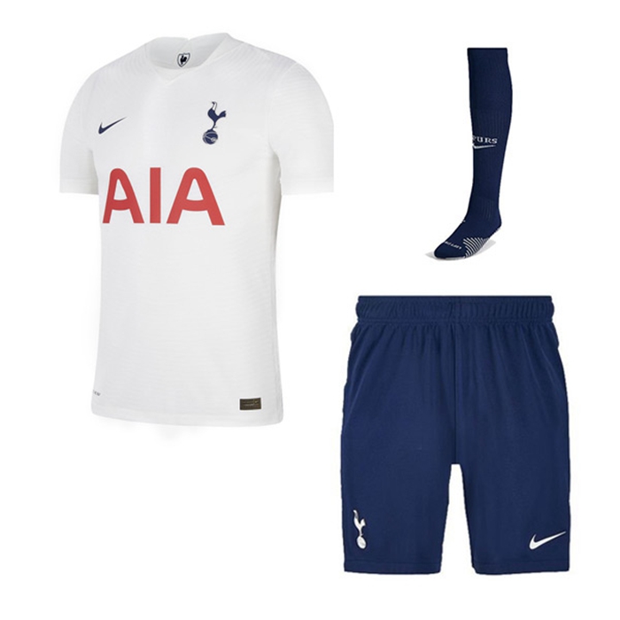 Kit Maglie Calcio Tottenham Hotspur Prima (Pantaloncini + Calzettoni) 2021/2022