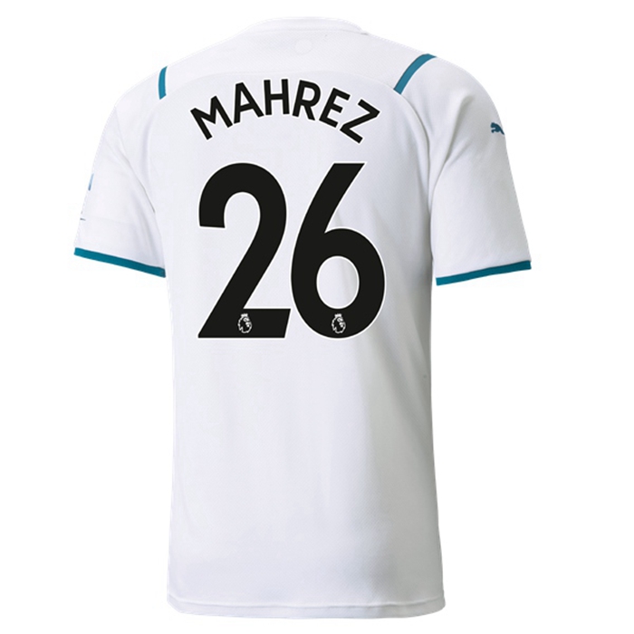 Maglie Calcio Manchester City (MAHREZ 26) Seconda 2021/2022