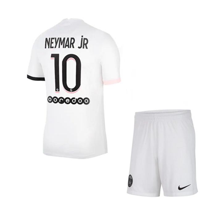 Maglie Calcio Jordan PSG (Neymar Jr 10) Bambino Seconda 2021/2022