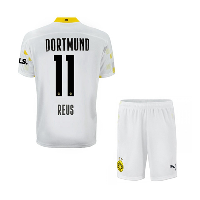 Maglie Calcio Dortmund BVB (Reus 11) Bambino Terza 2021/2022