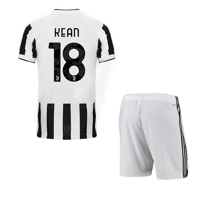Maglie Calcio Juventus (KEAN 18) Bambino Prima 2021/2022