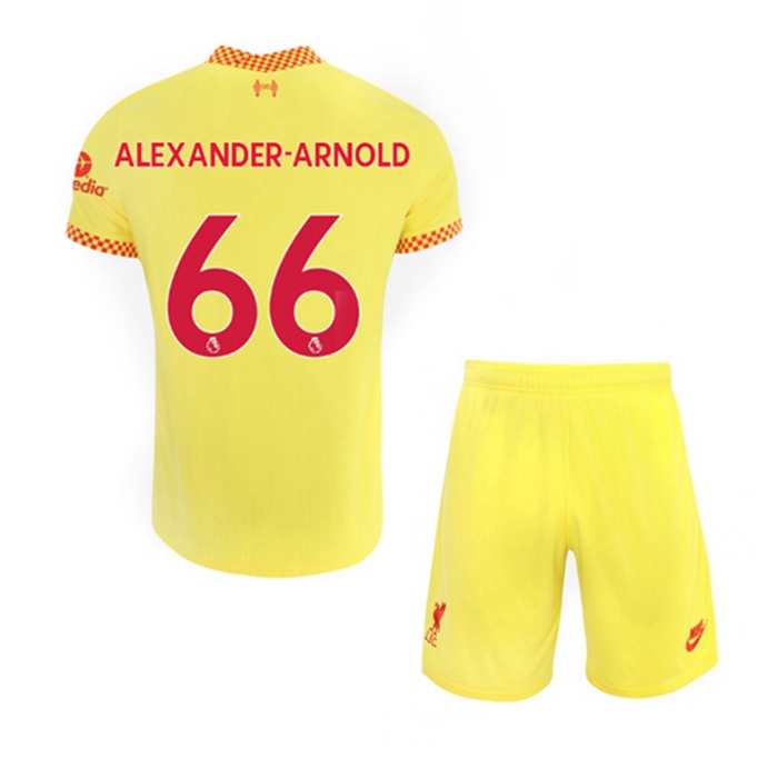 Maglie Calcio FC Liverpool (Alexander Arnold 66) Bambino Terza 2021/2022