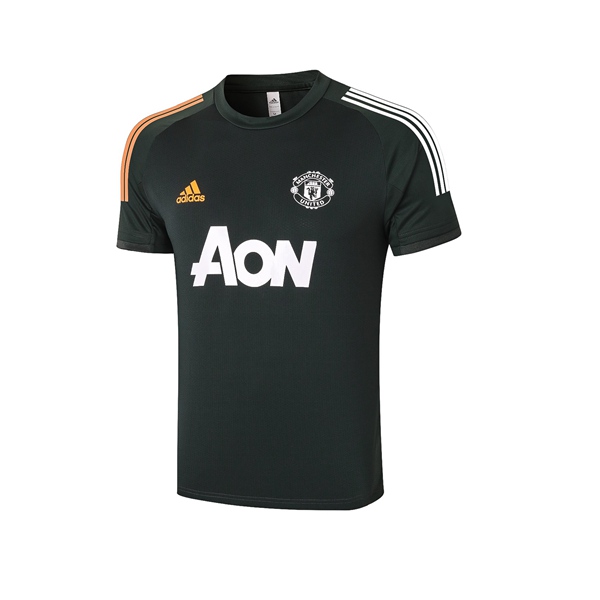 Nuova T Shirt Allenamento Manchester United Verde 2020/2021