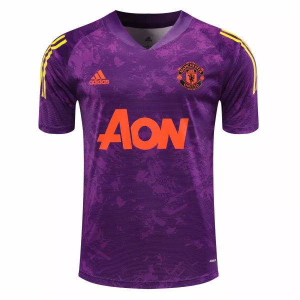 Nuova T Shirt Allenamento Manchester United Porpora 2020/2021