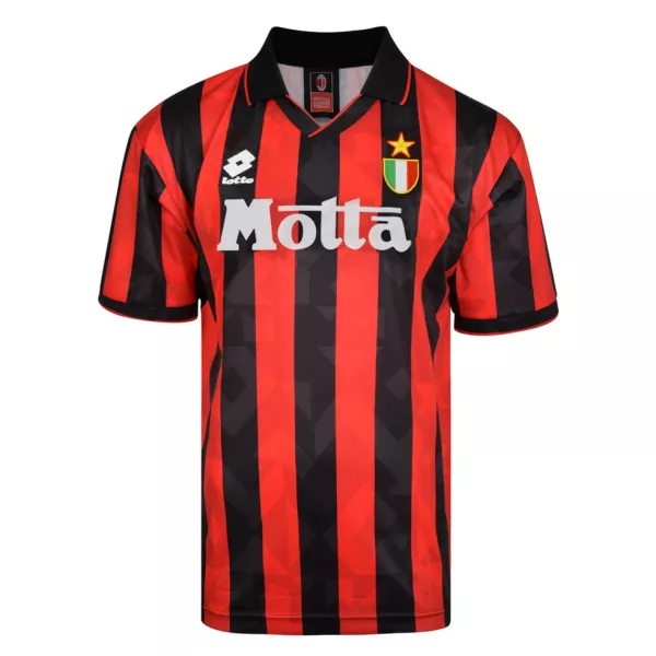 Nuova Maglie Calcio Milan AC Retro Prima 1993/1994