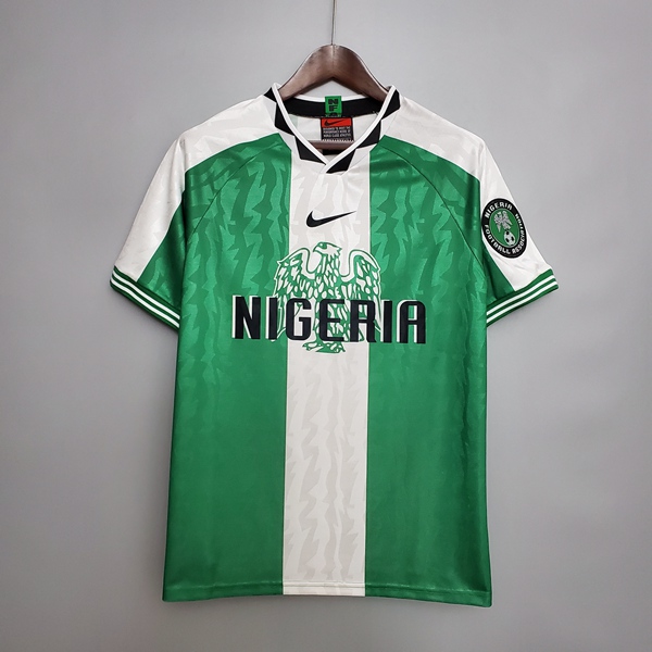 Nuova Maglie Calcio Nigeria Retro Prima 1996