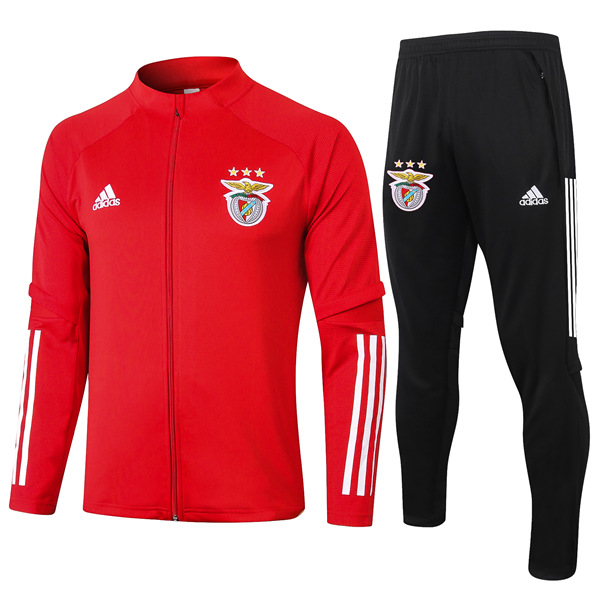 Nuova Insieme Tuta Calcio - Giacca S.L.Benfica Rosso 2020/2021