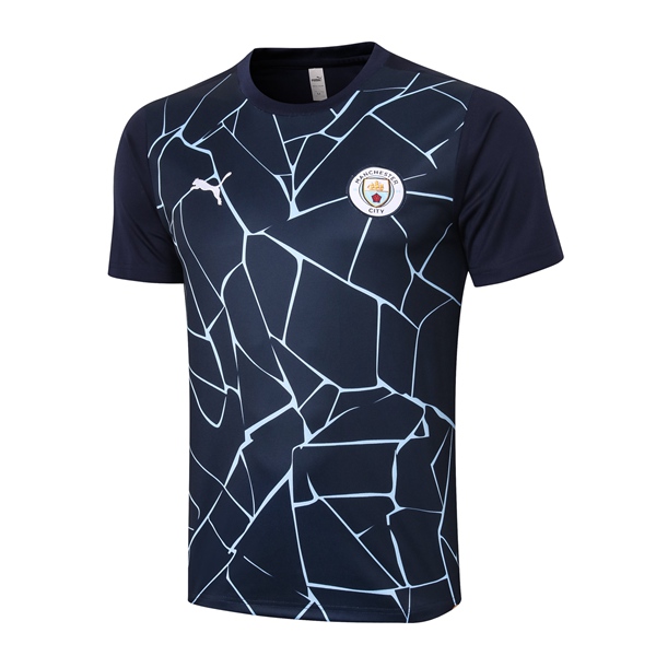 Nuova T Shirt Allenamento Manchester City Blu Royal 2020/2021
