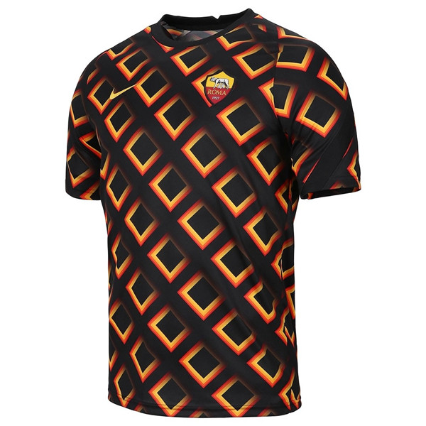 Nuova T Shirt Allenamento AS Roma Nero 2020/2021