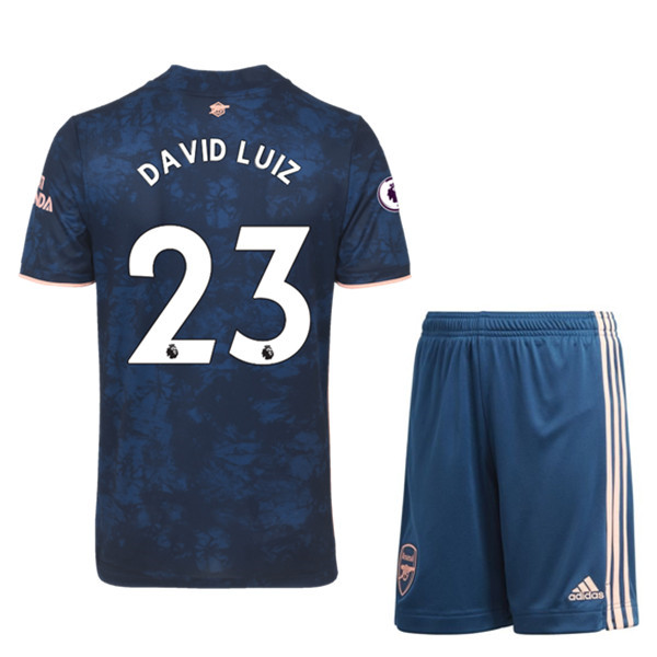La Nuova Maglia Calcio Arsenal (David Luiz 23) Bambino Terza 2020/2021