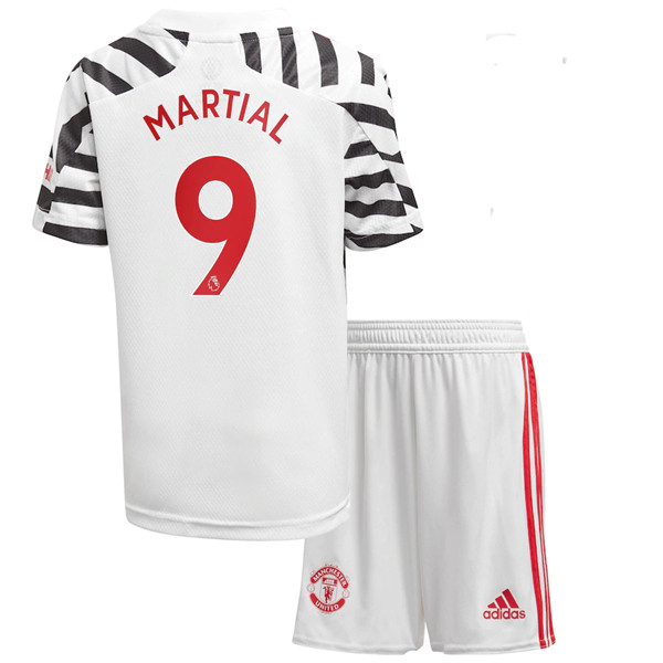 La Nuova Maglia Calcio Manchester United (Martial 9) Bambino Terza 2020/2021