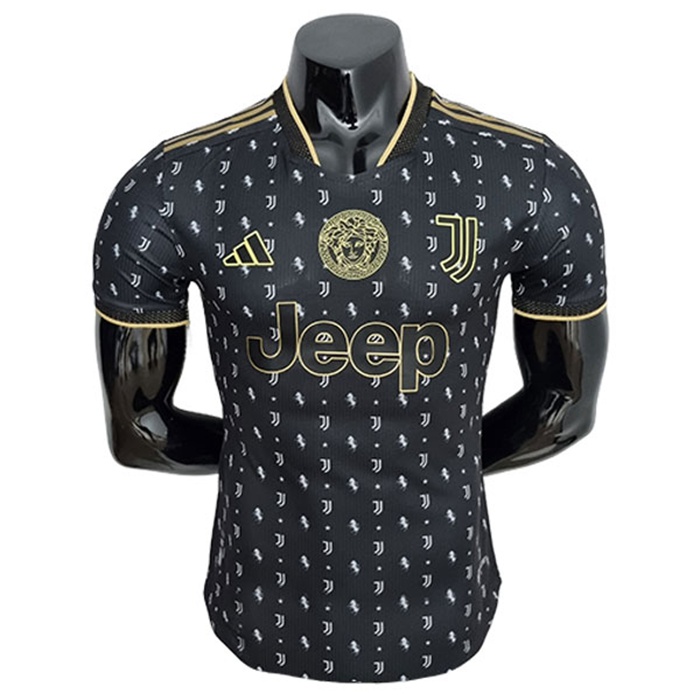 Maglie Calcio Juventus Versace Edition Nero 2022/2023