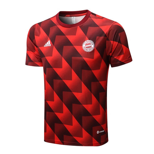 T Shirt Allenamento Bayern Monaco Nero/Rosso 2022/2023
