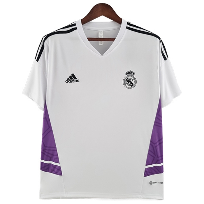 T Shirt Allenamento Real Madrid Bianco/Pourpre 2022/2023