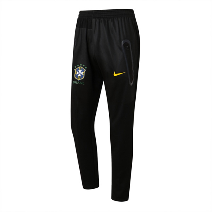 Pantaloni Da Allenamento Brasile Nero 2022/2023 -02