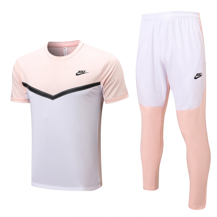 T Shirt Allenamento + Pantaloni Nike Rosa/Bianco 2022/2023