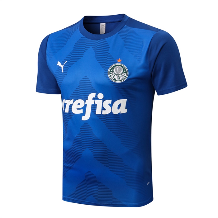 T Shirt Allenamento Palmeiras Blu 2022/2023