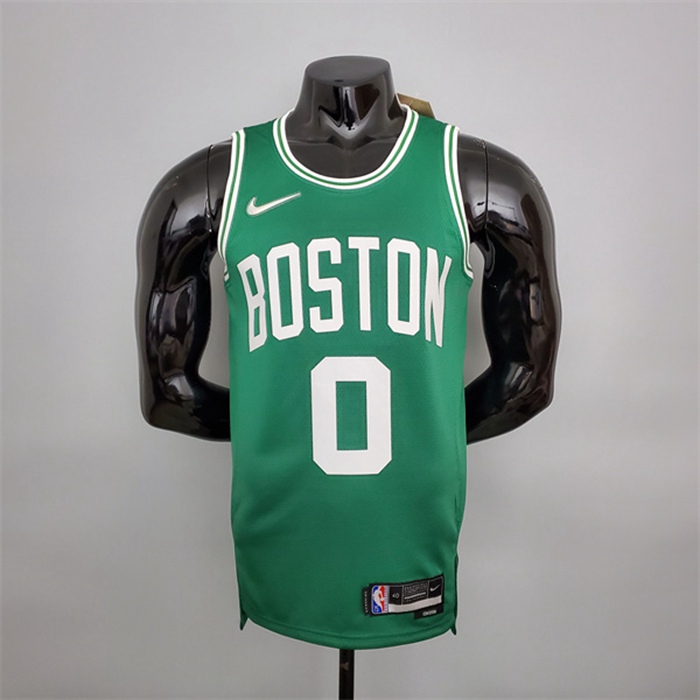 Maglia Boston Celtics (Tatum #0) Verde 75th Anniversary