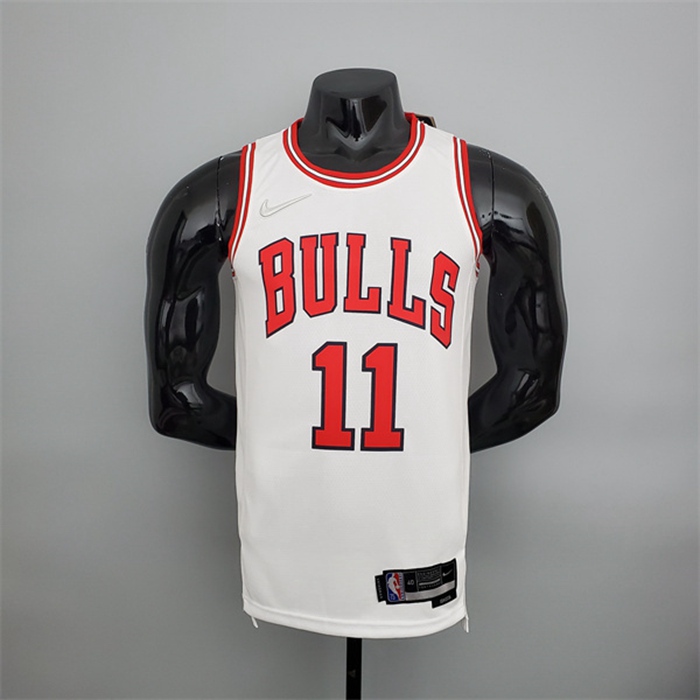 Maglia Chicago Bulls (DeRozan #11) Bianco 75th Anniversary