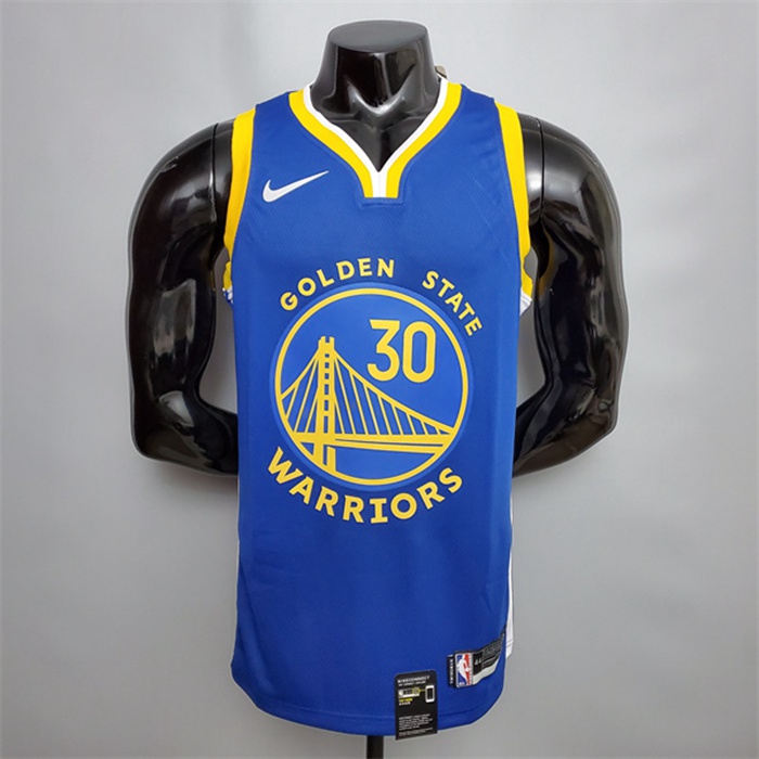 Maglia Golden State Warriors (Curry #30) Blu