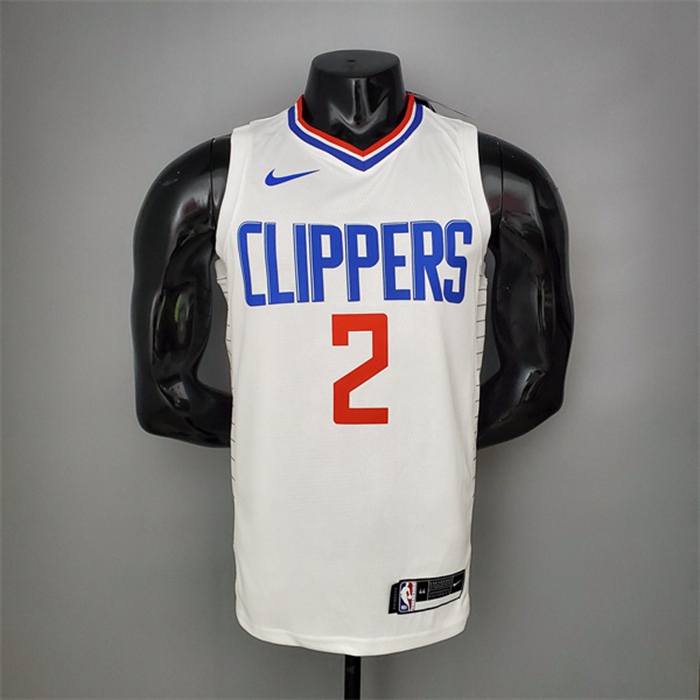 Maglia Los Angeles Clippers (Leonard #2) Bianco Limited Edition