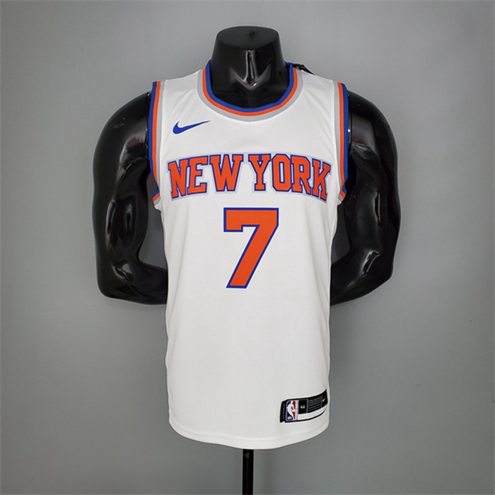 Maglia New York Knicks (Anthony #7) 2021 Bianco