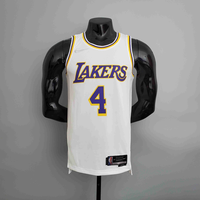 Maglia Los Angeles Lakers (RONDO #6) Bianco