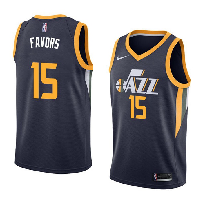 Maglia Utah Jazz (FAVORS #15) Nero