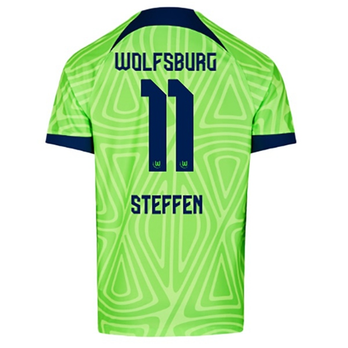 Maglie Calcio Vfl Wolfsburg (STEFFEN #11) 2022/23 Prima