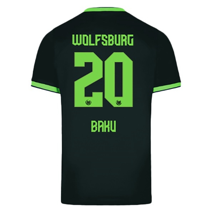 Maglie Calcio Vfl Wolfsburg (BRHU #20) 2022/23 Seconda