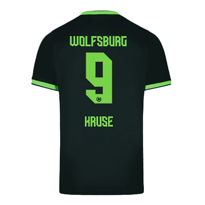 Maglie Calcio Vfl Wolfsburg (KRUSE #9) 2022/23 Seconda