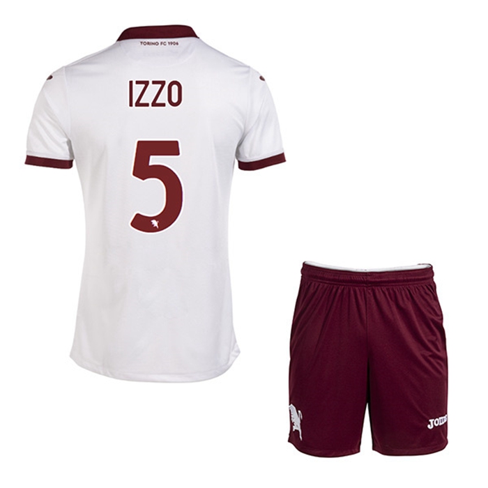 Maglie Calcio Torino (IZZO #5) Bambino Seconda 2022/23
