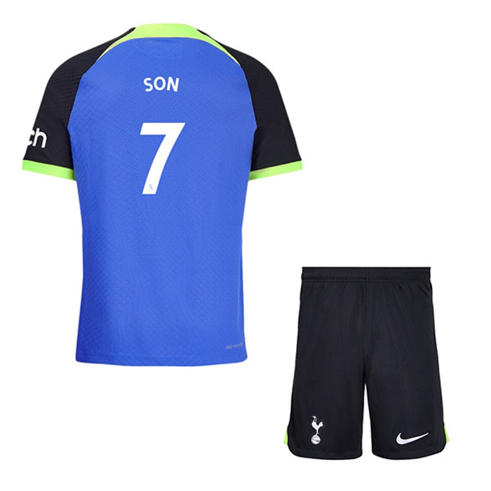 Maglie Calcio Tottenham Hotspur (SON #7) Bambino Seconda 2022/23