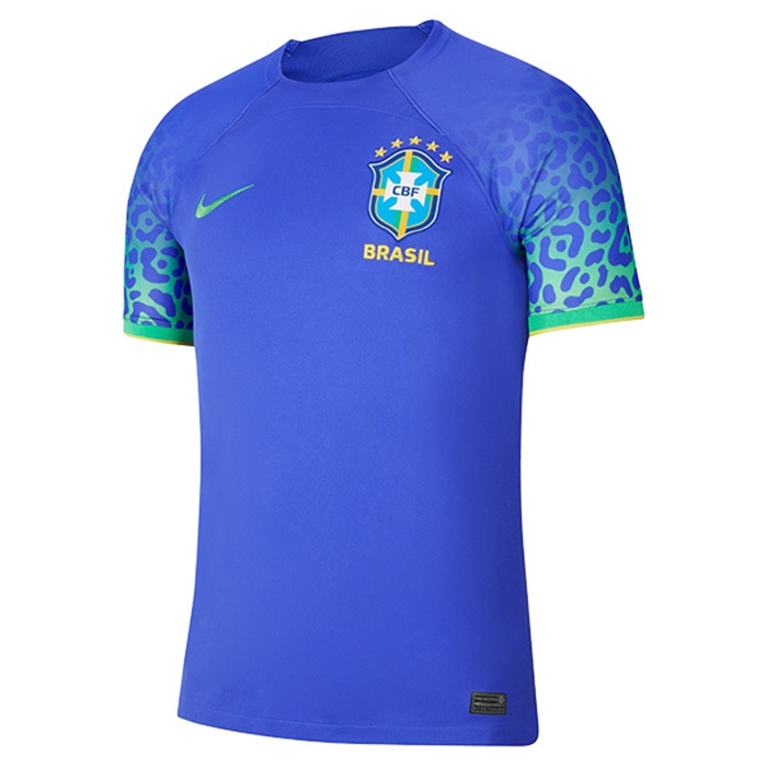 Nuova Maglie Calcio Brasile Seconda Coppa Del Mondo 2022