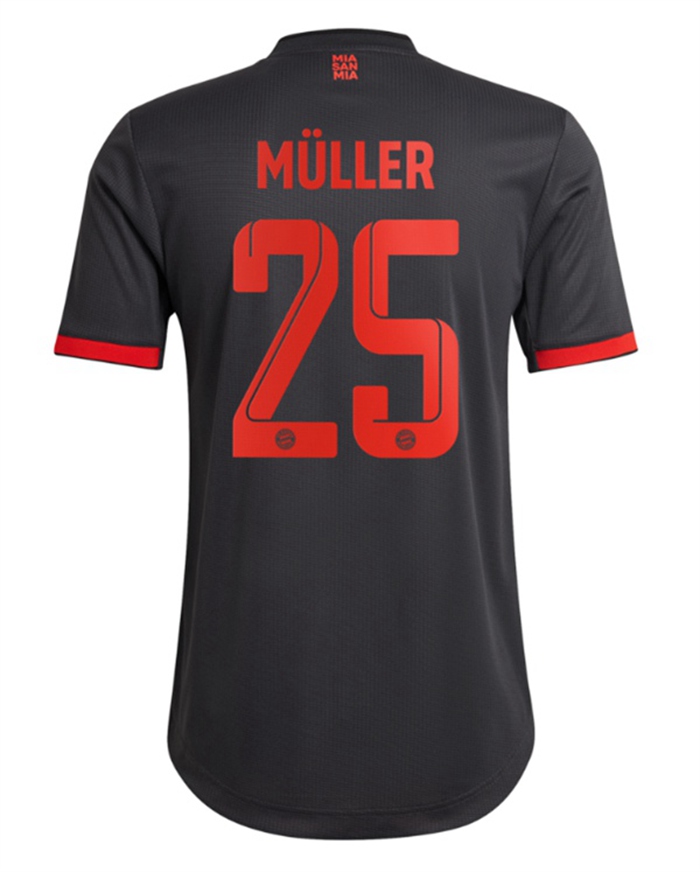 Maglie Calcio Bayern Monaco (MÜLLER #25) 2022/2023 Terza