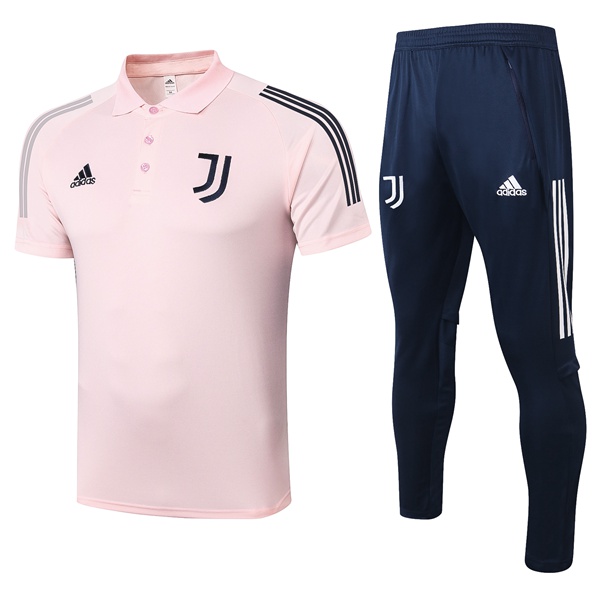 Nuova Kit Maglia Polo Juventus + Pantaloni Rosa 2020/2021
